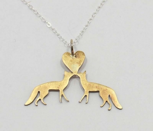 Fox Love Pendant