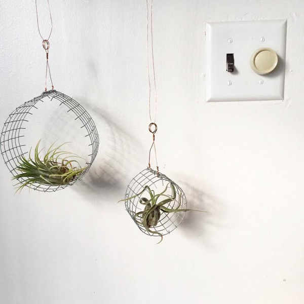 wire planters